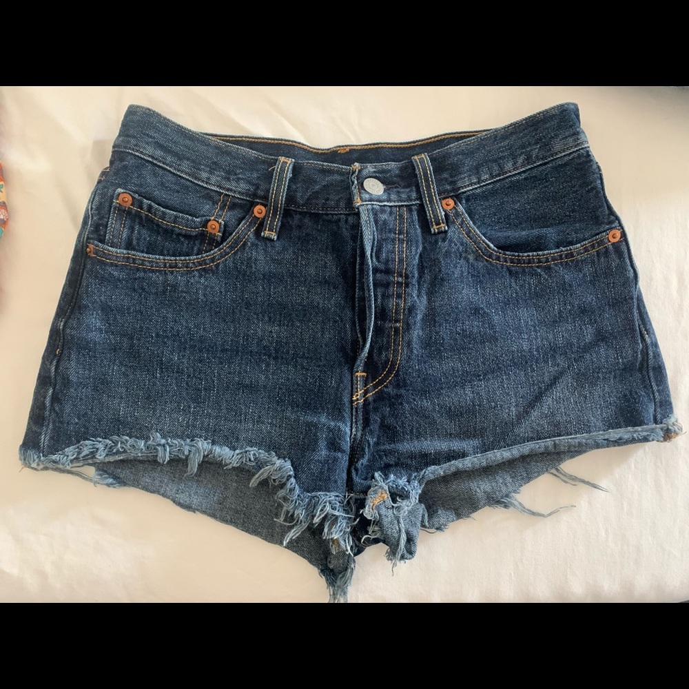 Levi’s High Waisted Cutoff Shorts